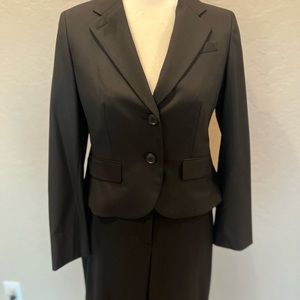Ann Taylor Two Button Blazer in Black